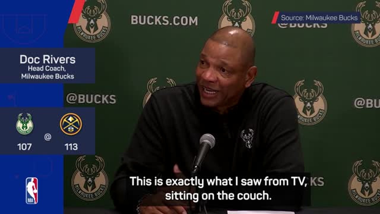 It was like watching TV - new Bucks coach Rivers sees familiar patterns in loss
