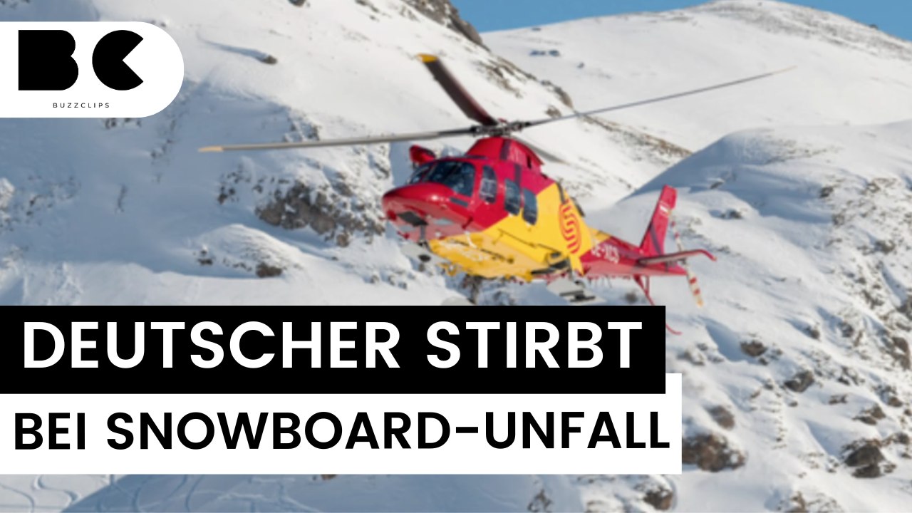 Deutscher Snowboarder (64) stirbt nach Unfall