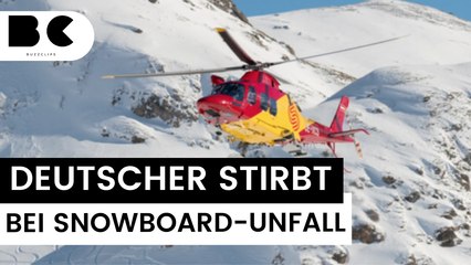 Download Video: Deutscher Snowboarder (64) stirbt nach Unfall