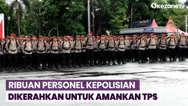 Polda Metro Jaya Kerahkan Belasan Ribu Personel untuk Amankan TPS di DKI Jakarta