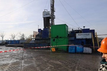 Geoteria w Gnieźnie. Trwa odwiert