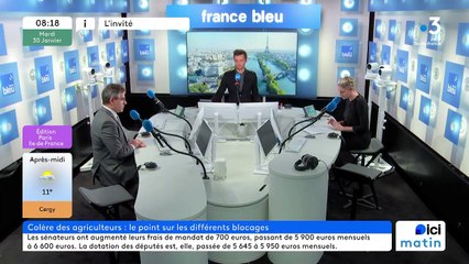 30/01/2024 : L'invité d'actu 8h15 France Bleu Paris