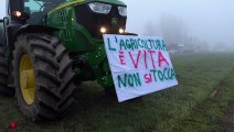 Mobilitazione degli agricoltori: i trattori si radunano a Melegnano