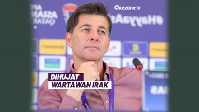 Disingkirkan Yordania di Piala Asia 2023, Pelatih Irak Jesus Casas Dihujat saat Jumpa Pers