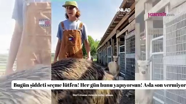 Amerika bu ikiliyi konuşuyor! Deve kuşu Emmanuel'in komik halleri tiktok'ta viral oldu