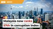 Malaysia improves in global corruption index