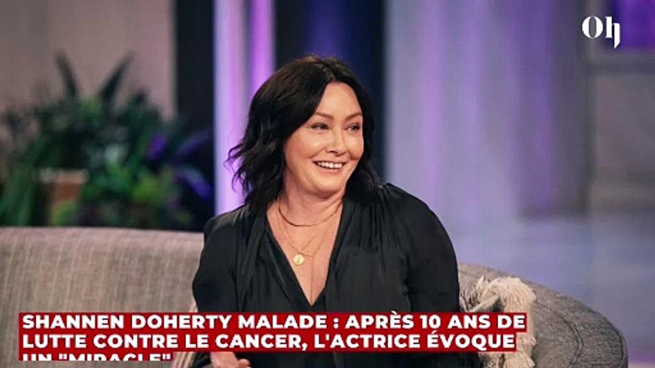 Shannen Doherty malade : après 10 ans de lutte contre le cancer, l'actrice évoque un "miracle"