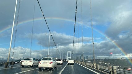 İstanbul'da yağmur sonrası sürprizi