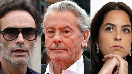 Alain Delon sous sauvegarde de justice, son fils Anthony et sa fille Anouchka réagissent