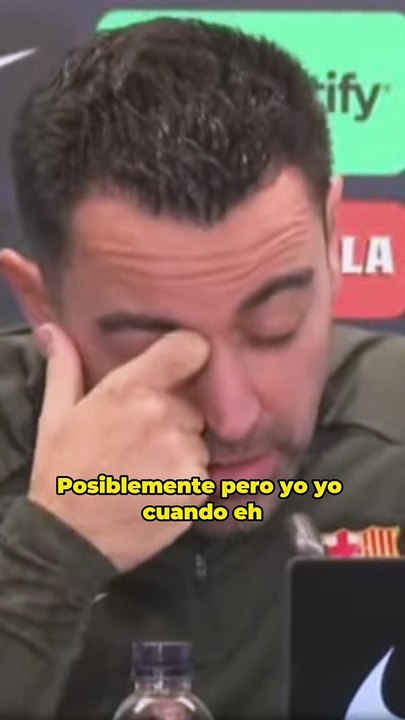 Xavi estalla contra la prensa: "Haga lo que haga me matáis"