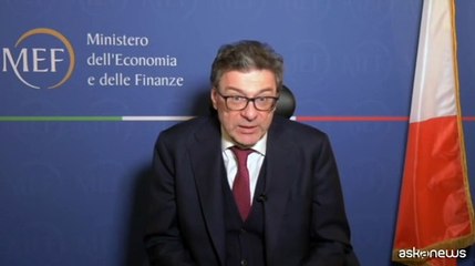 Giorgetti: tornata la fiducia di risparmiatori e osservatori