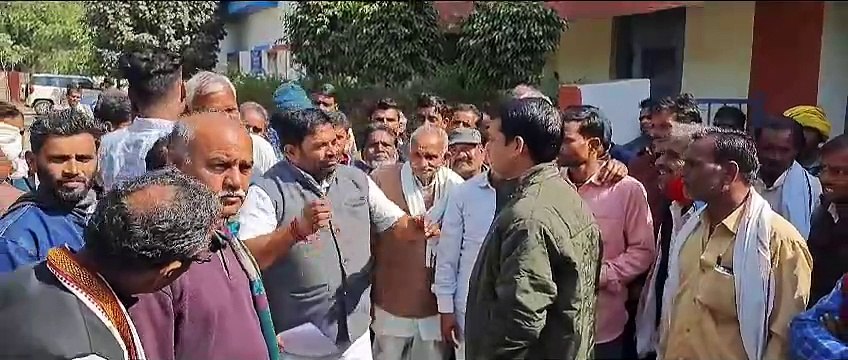 Farmers said crops were ruined due to frost