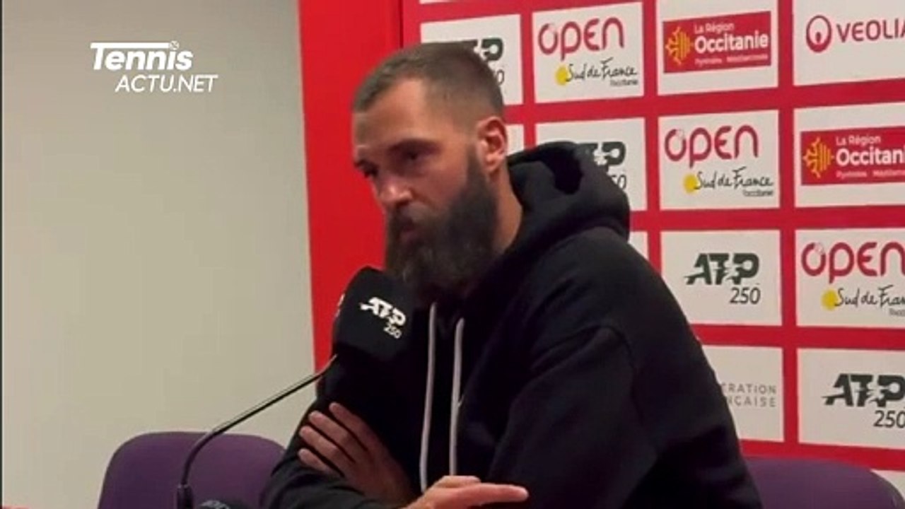 ATP - Montpellier 2024 - Benoît Paire : "J’ai envie de montrer et de prouver à tout le monde que je suis toujours capable de jouer au tennis"