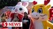 Rabbit-dragon handover ceremony held for Lunar New Year in Yunnan
