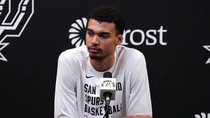 France - Wembanyama : "Rendre l'équipe de France meilleure"