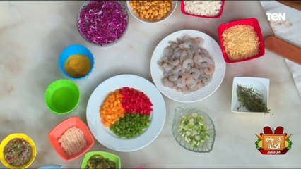 طريقة عمل أرز حار بخلطة السمك مع الشيف فيفيان