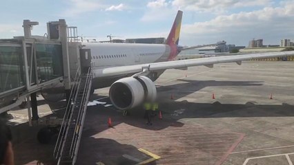 마닐라발 인천행 여객기, 엔진 문제로 10시간 지연 / YTN