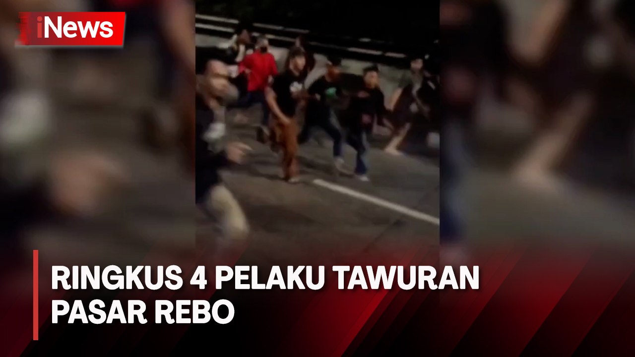 Polisi Ringkus 4 Pelaku Tawuran Pasar Rebo yang Sebabkan Pergelangan Tangan Korban Putus