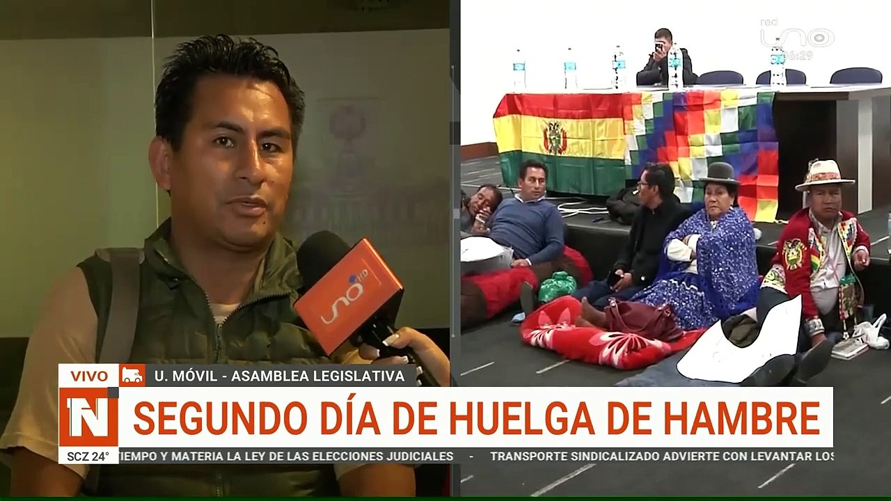 Segundo día huelga de hambre