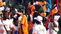 CAN 2023 : Ambiance des supporters avant le match Côte d'Ivoire-Sénégal