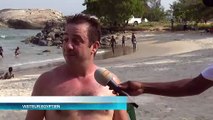 Les visiteurs étrangers de San-Pedro profitent des belles plages de la cité balnéaire