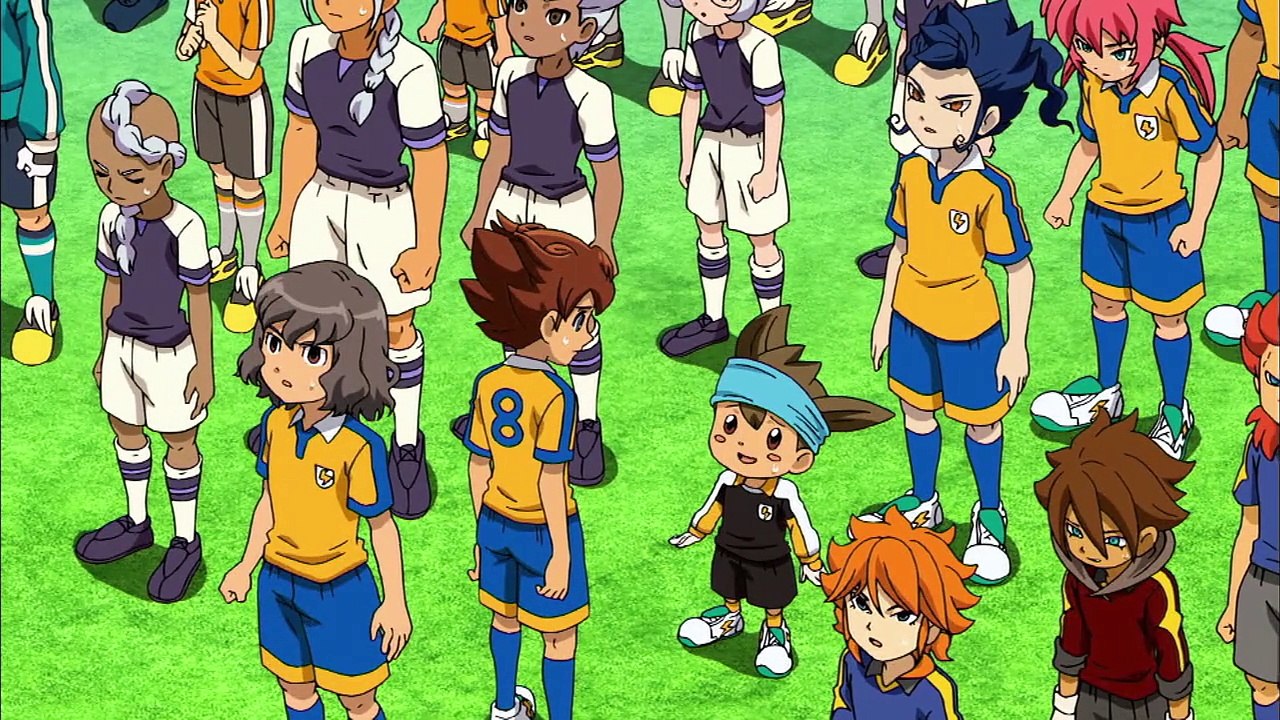 1 Inazuma Eleven Go Galaxy odcinek 1 - Kompletna klapa nowa druzyna inazumy(99) dubbing