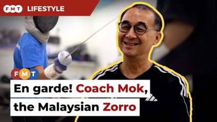 En garde! Meet Coach Mok, the Zorro of Malaysia