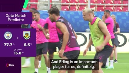 Guardiola confirms Haaland return