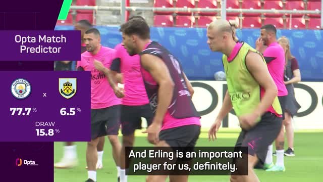 Guardiola confirms Haaland return