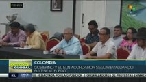 Gobierno de Colombia y ELN amplían cese al fuego bilateral