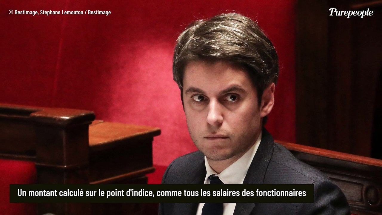Gabriel Attal : Le salaire du Premier ministre dévoilé... Et c'est le même qu'Emmanuel Macron !