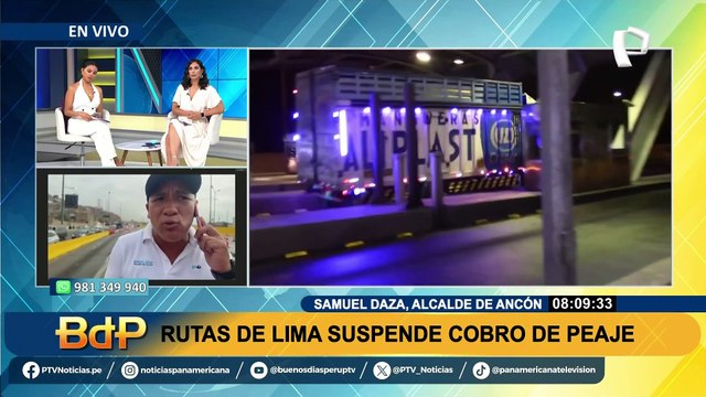 Puente Piedra: cierran seis de los ocho carriles tras suspensión de cobros de peajes