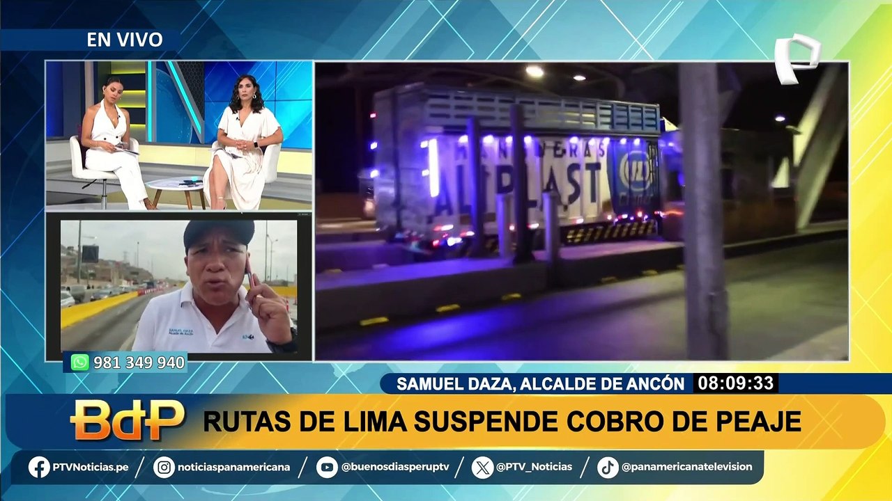 Puente Piedra: cierran seis de los ocho carriles tras suspensión de cobros de peajes