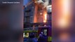Families demand cladding investigation after fleeing from Wembley flats fire