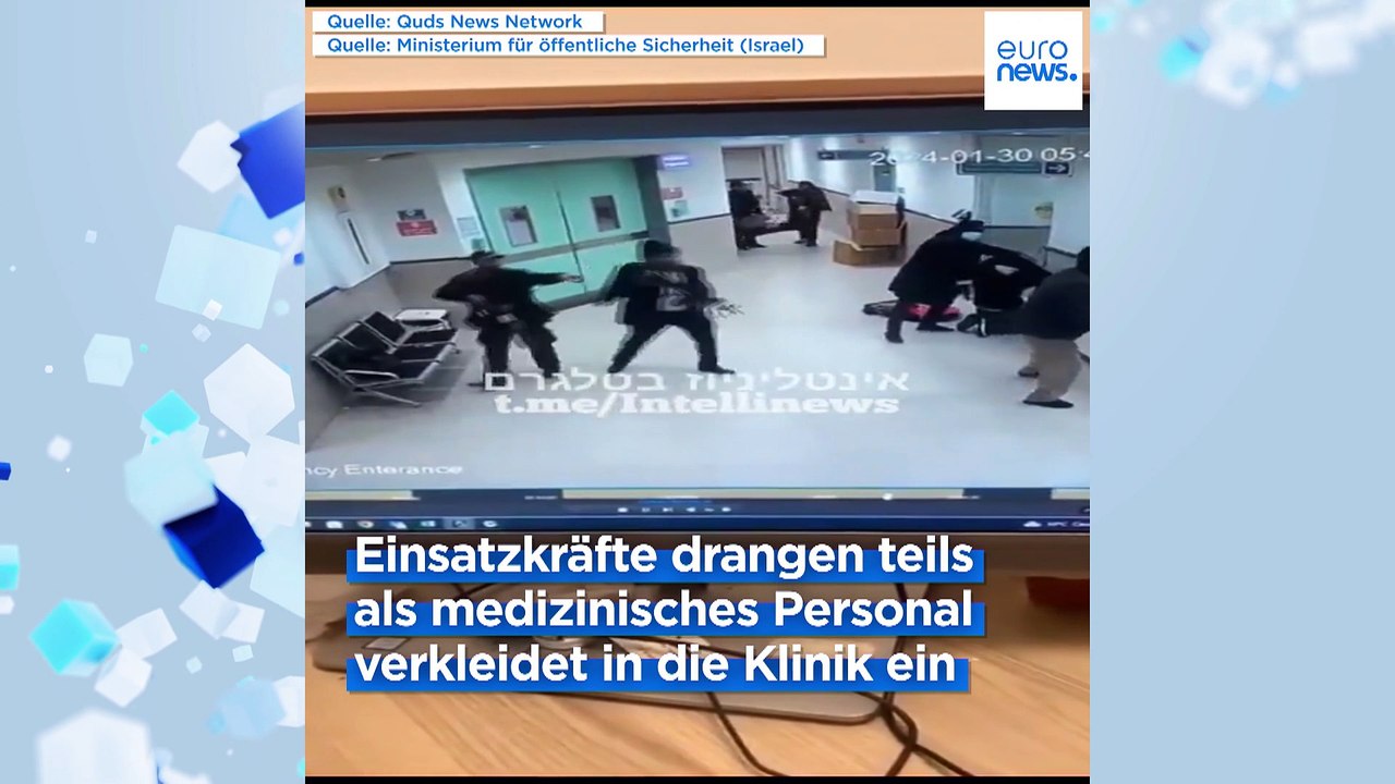 Als medizinisches Personal verkleidet: Israels Spezialkräfte stürmen Krankenhaus