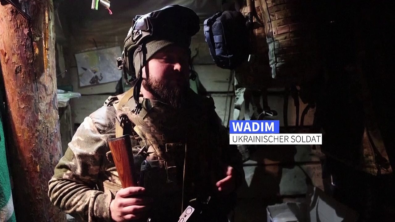 Ukraine: soldaten sind nach fast zwei jahren an der front kriegsmüde