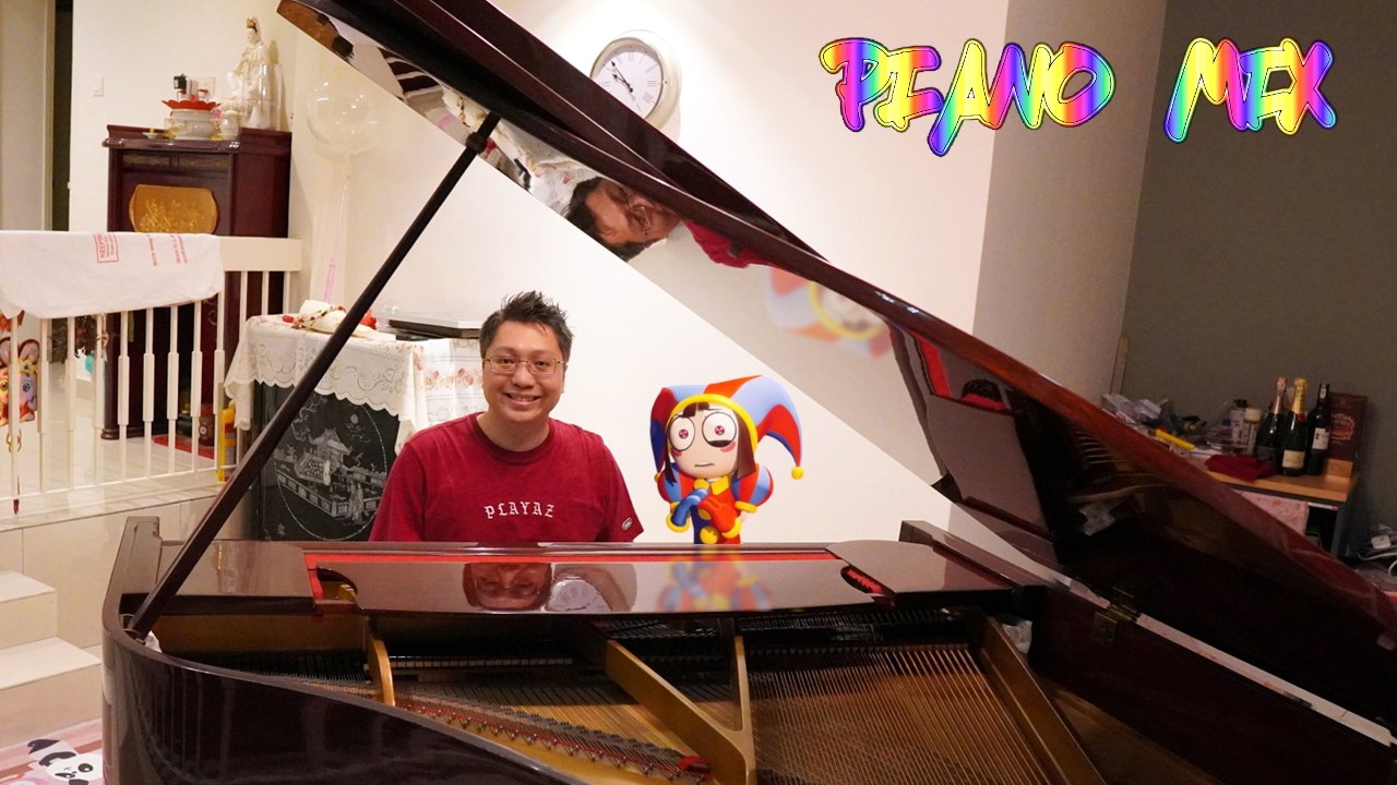 The Amazing Digital Circus - Main Theme Piano b...