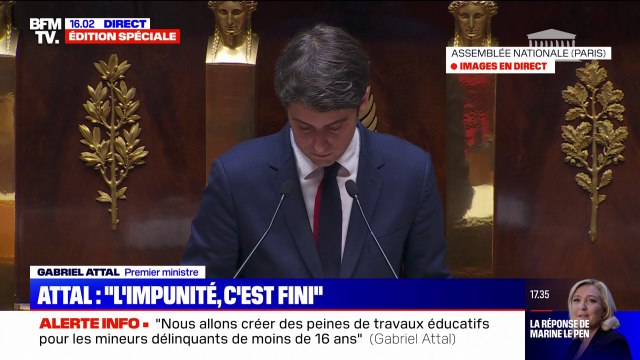 Gabriel Attal: On ne fera pas l'écologie contre le peuple, [...] nous allons continuer à bâtir ensemble une écologie populaire