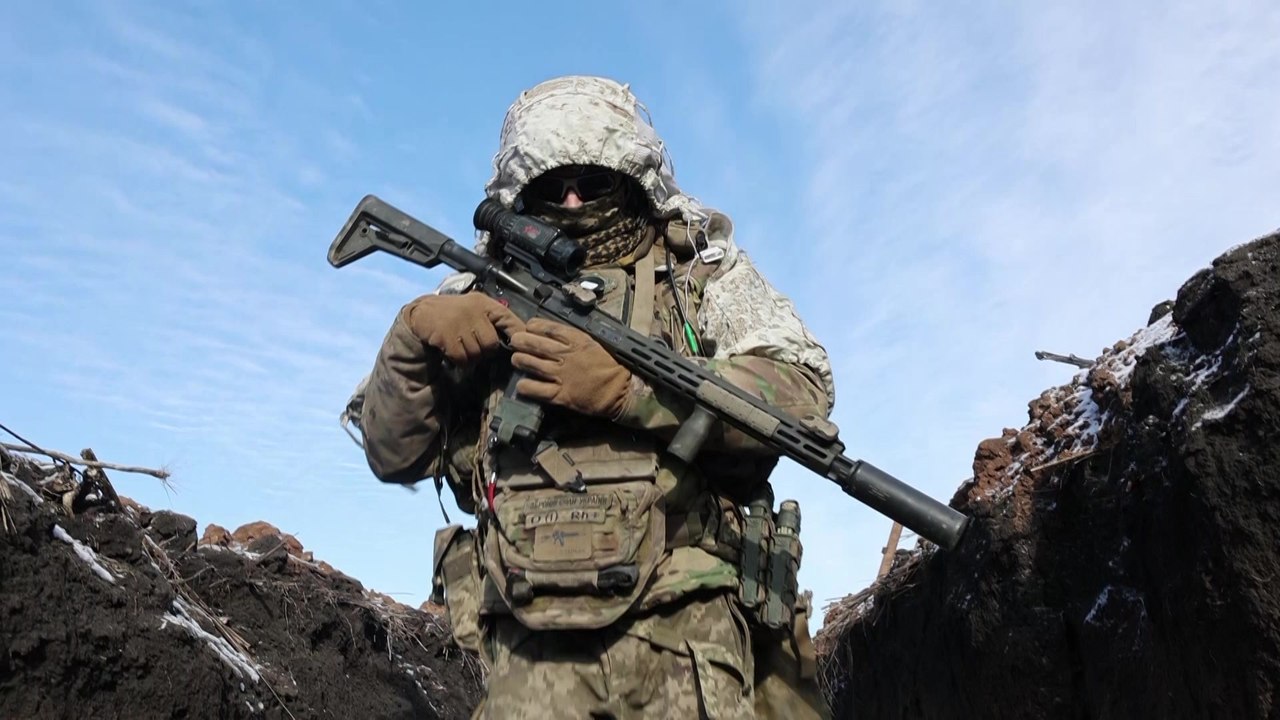 Ukrainische Soldaten sind nach fast zwei Jahren an der Front kriegsmüde