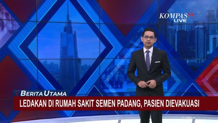 Detik-Detik Pasian RS Semen Padang Panik Karena Ledakan hingga Hampir Loncat dari Lantai 2!
