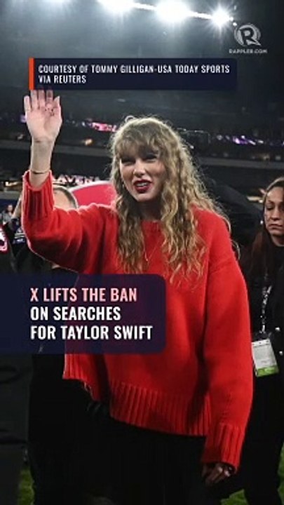 X lifts ban on Taylor Swift searches after spread of fake explicit images