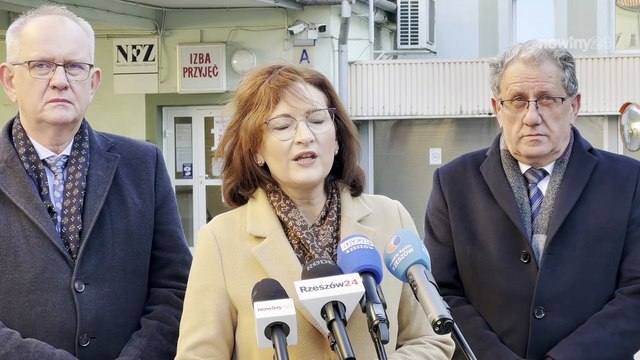 Konferencja prasowa poseł Ewy Leniart