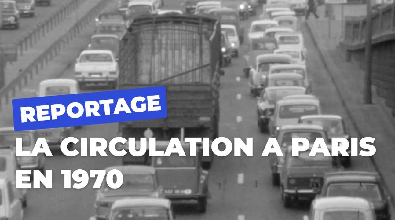 1970 : les bouchons à Paris | Paris en mouvement | Ville de Paris