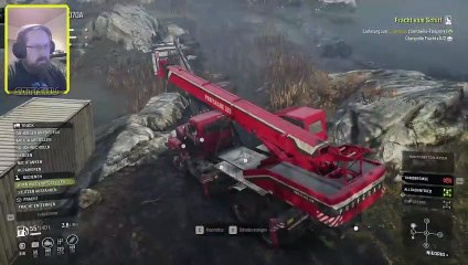 Groß-mächtig-Kran-Party. SnowRunner #111