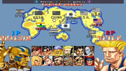Nostrax vs goteczu - Street Fighter II'_ Champion Edition -  FT5