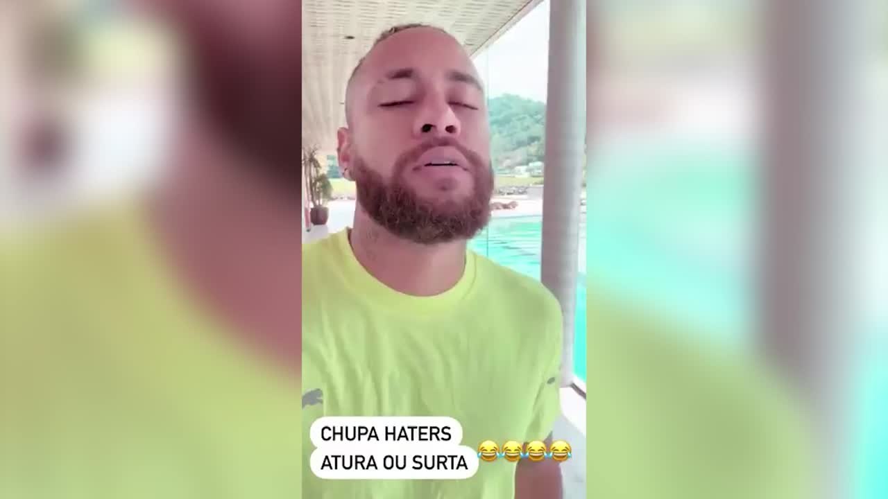 Neymar lanza un mensaje a sus haters tras las últimas críticas por su peso
