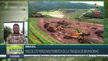 Brasil recuera la tragedia de Brumadinho