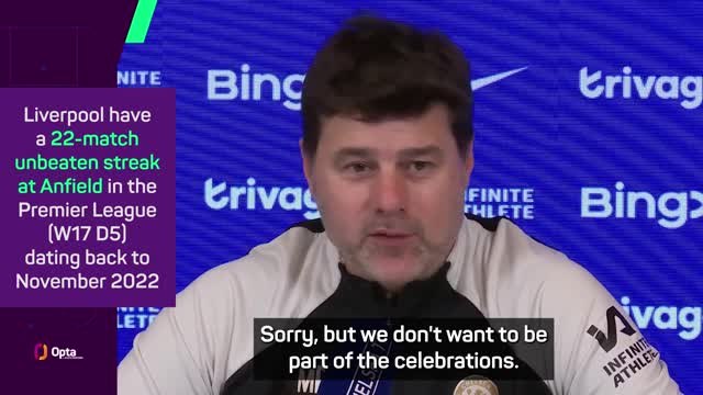 Pochettino calls on Chelsea to spoil Klopp's Liverpool celebrations