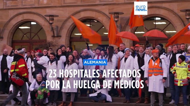 Huelga sanitaria en 23 hospitales alemanes debido a las condiciones laborales de sus médicos