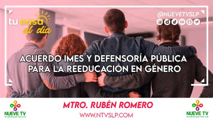 Acuerdo IMES y Defensoría Pública para la Reeducación en Género